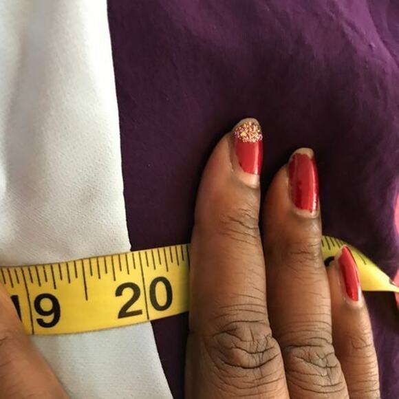 ASOS Maternity Shirt Women's Sz 2 Sky Blue Tunic Peter Pan Collar - Picture 6 of 7